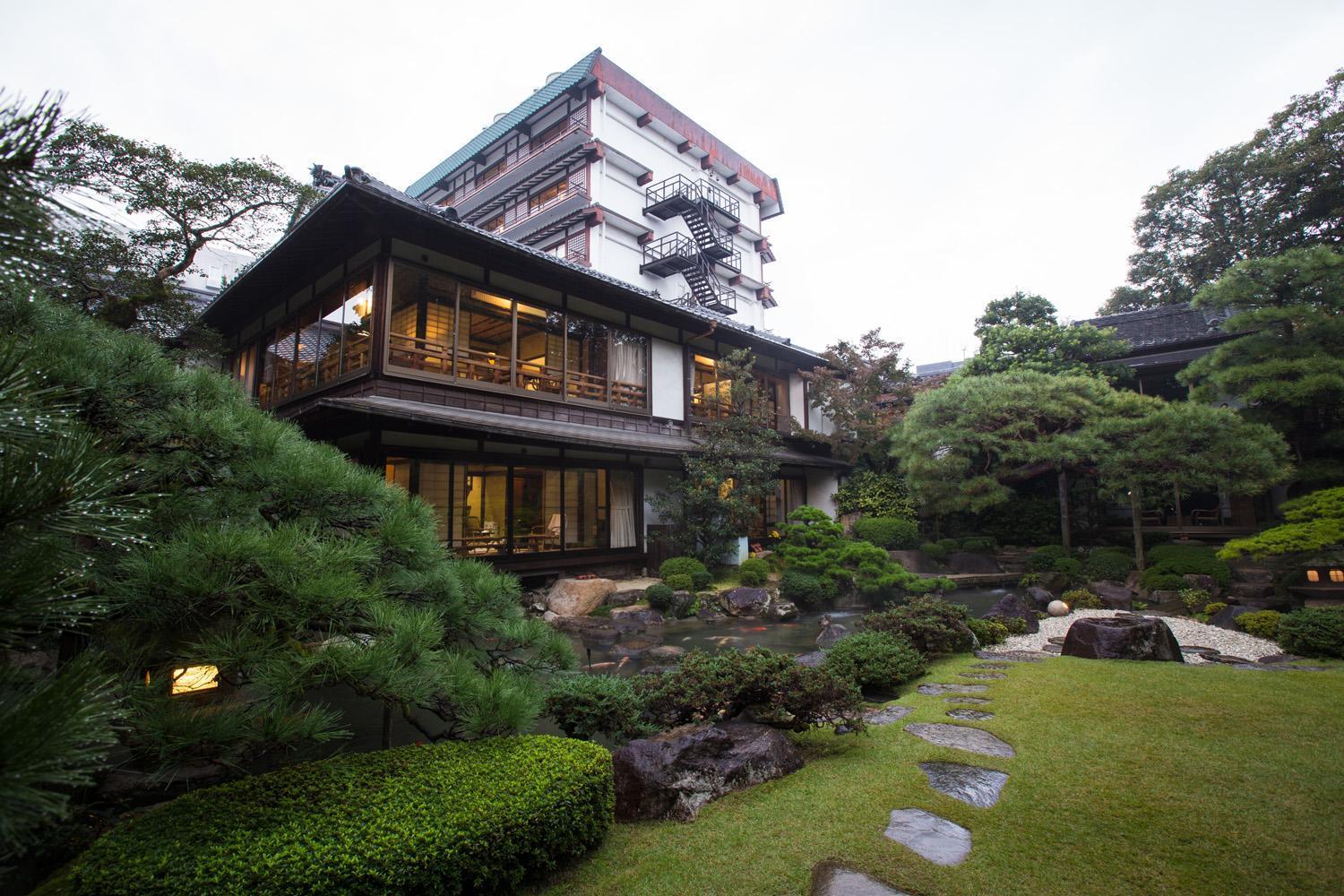 Matsudaya Hotel Yamaguchi Bagian luar foto